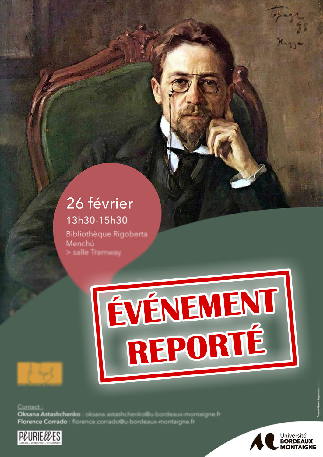 Affiche de l'événement