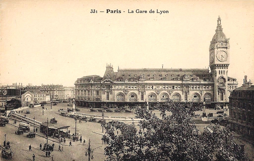 Лионский вокзал (Gare de Lyon) в Париже