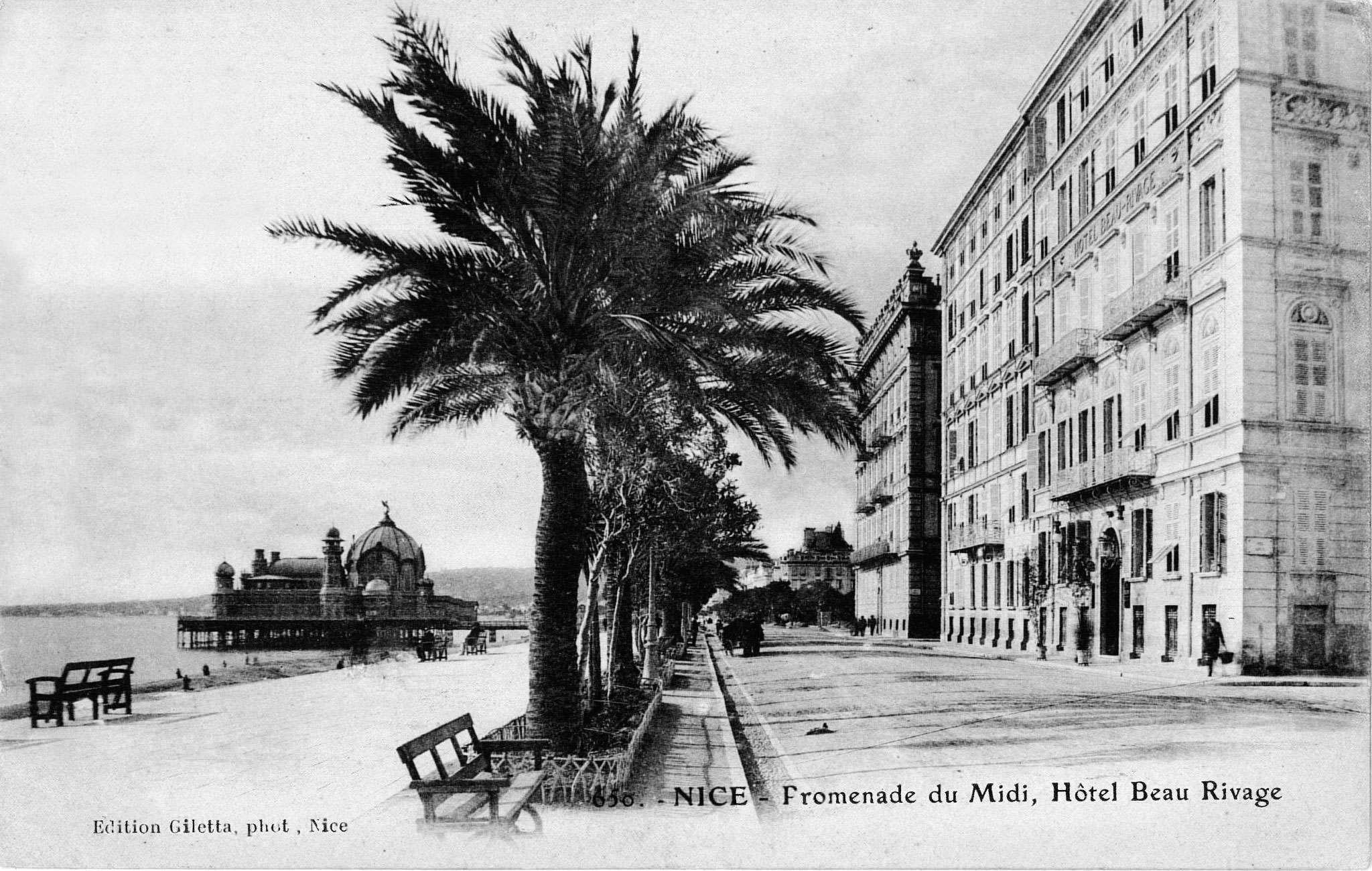 Отель Hôtel Beau Rivage в Ницце